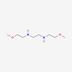 molecular formula C8H20N2O2 B14588400 N~1~,N~2~-Bis(2-methoxyethyl)ethane-1,2-diamine CAS No. 61482-73-3