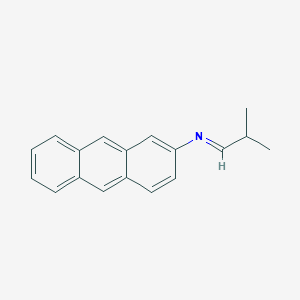 (1E)-N-(Anthracen-2-yl)-2-methylpropan-1-imine