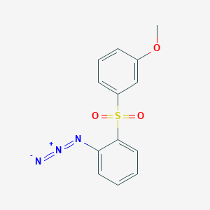 1-Azido-2-(3-methoxybenzene-1-sulfonyl)benzene