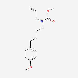 Carbamic acid, [4-(4-methoxyphenyl)butyl]-2-propenyl-, methyl ester