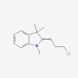 2-(3-Chloropropylidene)-1,3,3-trimethyl-2,3-dihydro-1H-indole