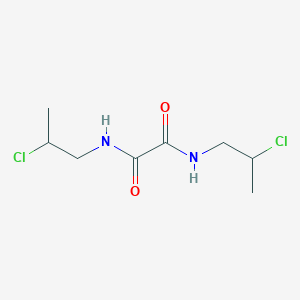 N~1~,N~2~-Bis(2-chloropropyl)ethanediamide