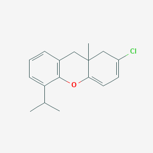 2-Chloro-9A-methyl-5-(propan-2-YL)-9,9A-dihydro-1H-xanthene