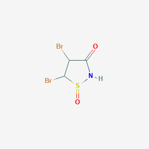 4,5-Dibromo-1lambda~4~,2-thiazolidine-1,3-dione