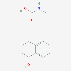 Methylcarbamic acid;1,2,3,4-tetrahydronaphthalen-1-ol