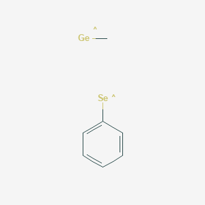 molecular formula C7H8GeSe B14588656 Methylgermyl--phenylselanyl (1/1) CAS No. 61501-49-3