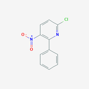 molecular formula C11H7ClN2O2 B1458874 6-氯-3-硝基-2-苯基吡啶 CAS No. 1049706-69-5
