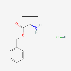 B1458876 benzyl (2S)-2-amino-3,3-dimethylbutanoate hydrochloride CAS No. 176388-88-8