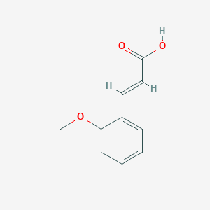 molecular formula C10H10O3 B145888 2-甲氧基肉桂酸 CAS No. 6099-03-2