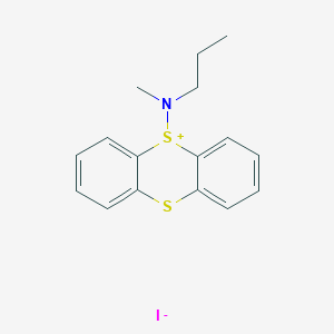 5-[Methyl(propyl)amino]thianthren-5-ium iodide