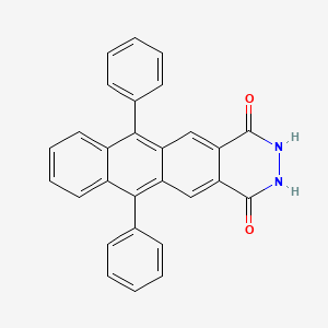 6,11-Diphenyl-2,3-dihydronaphtho[2,3-g]phthalazine-1,4-dione