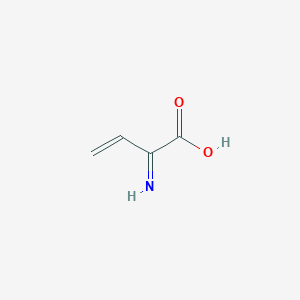 molecular formula C4H5NO2 B14588870 2-Iminobut-3-enoic acid CAS No. 61371-91-3