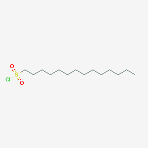 molecular formula C14H29ClO2S B14588903 Tetradecane-1-sulfonyl chloride CAS No. 61318-33-0