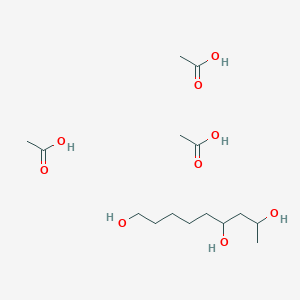 molecular formula C15H32O9 B14588934 Acetic acid;nonane-1,6,8-triol CAS No. 61448-26-8