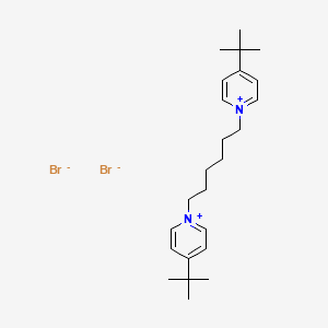 1,1'-(Hexane-1,6-diyl)bis(4-tert-butylpyridin-1-ium) dibromide