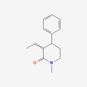 3-Ethylidene-1-methyl-4-phenylpiperidin-2-one