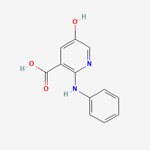 2-Anilino-5-hydroxypyridine-3-carboxylic acid