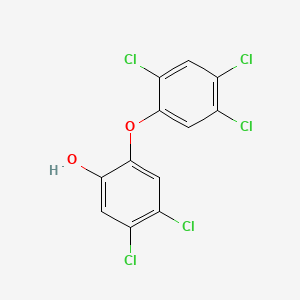 Phenol, 4,5-dichloro-2-(2,4,5-trichlorophenoxy)-