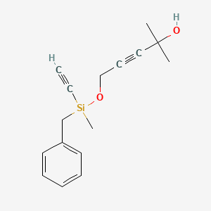 5-{[Benzyl(ethynyl)methylsilyl]oxy}-2-methylpent-3-yn-2-ol