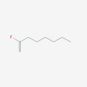 molecular formula C8H15F B14589221 2-Fluorooct-1-ene CAS No. 61350-08-1