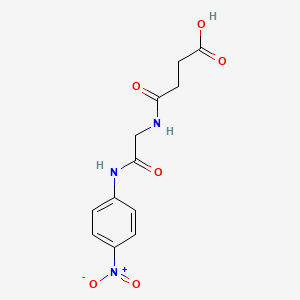 4-{[2-(4-Nitroanilino)-2-oxoethyl]amino}-4-oxobutanoic acid