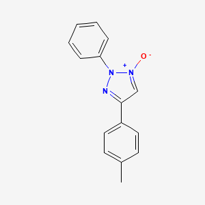 4-(4-Methylphenyl)-1-oxo-2-phenyl-2H-1lambda~5~,2,3-triazole