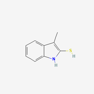 3-Methyl-1H-indole-2-thiol