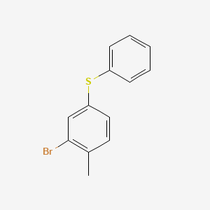 2-Bromo-1-methyl-4-(phenylsulfanyl)benzene