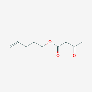 molecular formula C9H14O3 B14589392 Pent-4-en-1-yl 3-oxobutanoate CAS No. 61363-94-8