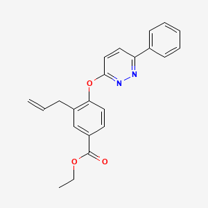 molecular formula C22H20N2O3 B14589424 Agn-PC-0nig3I CAS No. 61074-92-8