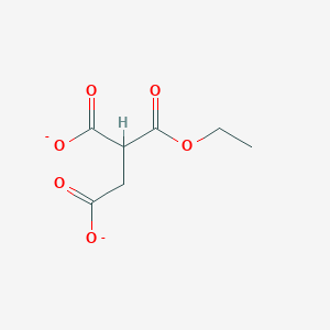 molecular formula C7H8O6-2 B14589509 2-(Ethoxycarbonyl)butanedioate CAS No. 61063-78-3