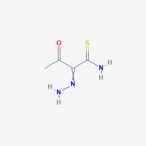 2-Hydrazinylidene-3-oxobutanethioamide