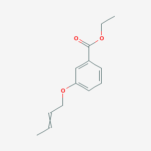 Ethyl 3-[(but-2-en-1-yl)oxy]benzoate