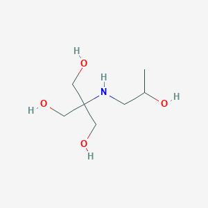 molecular formula C7H17NO4 B14589597 2-(Hydroxymethyl)-2-((2-hydroxypropyl)amino)propane-1,3-diol CAS No. 61206-63-1