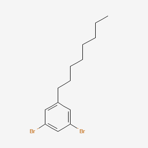 molecular formula C14H20Br2 B1458960 1,3-Dibromo-5-n-octylbenzene CAS No. 75894-99-4