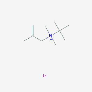 N-tert-Butyl-N,N,2-trimethylprop-2-en-1-aminium iodide