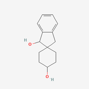 1',3'-Dihydrospiro[cyclohexane-1,2'-indene]-1',4-diol