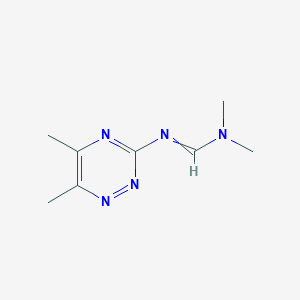 N'-(5,6-Dimethyl-1,2,4-triazin-3-yl)-N,N-dimethylmethanimidamide