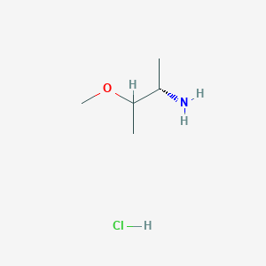 (2S)-3-methoxybutan-2-amine hydrochloride