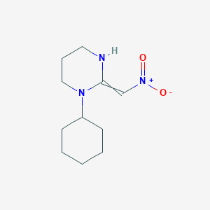 1-Cyclohexyl-2-(nitromethylidene)hexahydropyrimidine