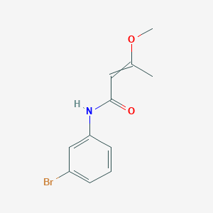 N-(3-Bromophenyl)-3-methoxybut-2-enamide