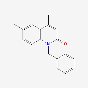 1-Benzyl-4,6-dimethylquinolin-2(1H)-one