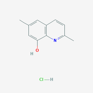 molecular formula C11H12ClNO B1459012 2,6-二甲基喹啉-8-醇盐酸盐 CAS No. 1803590-49-9
