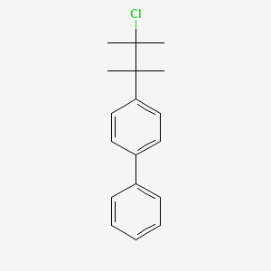 4-(3-Chloro-2,3-dimethylbutan-2-yl)-1,1'-biphenyl