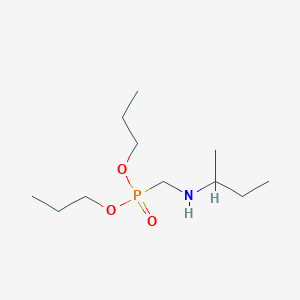 Dipropyl {[(butan-2-yl)amino]methyl}phosphonate