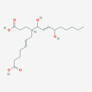 8-(1,4-Dihydroxynon-2-EN-1-YL)undec-5-enedioic acid