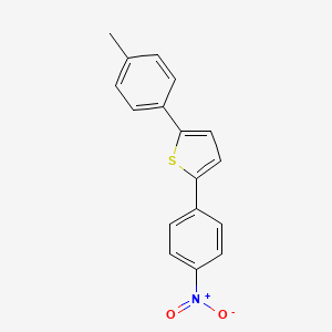 Thiophene, 2-(4-methylphenyl)-5-(4-nitrophenyl)-