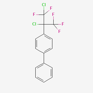 4-(1,2-Dichloro-1,1,3,3,3-pentafluoropropan-2-yl)-1,1'-biphenyl