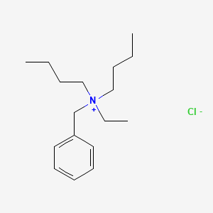 N-Benzyl-N-butyl-N-ethylbutan-1-aminium chloride