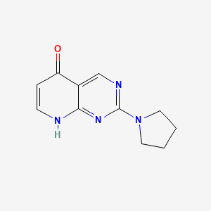 2-(Pyrrolidin-1-yl)pyrido[2,3-d]pyrimidin-5(8H)-one